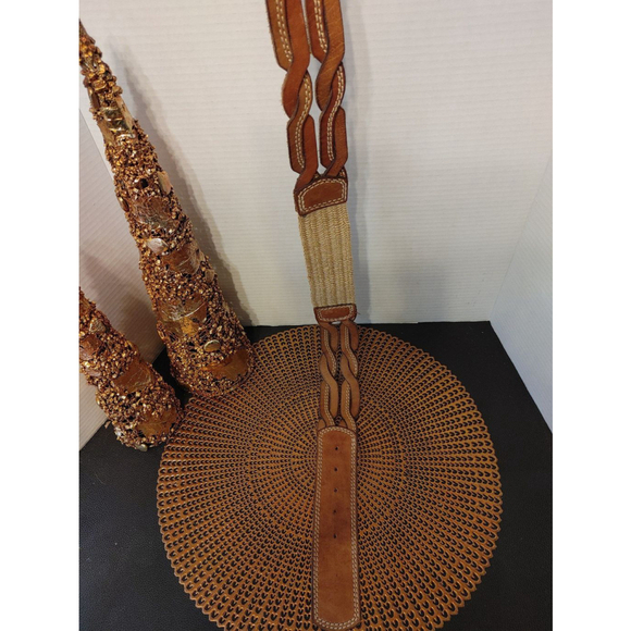 FOSSIL Leather Belt Size S - Picture 3 of 7